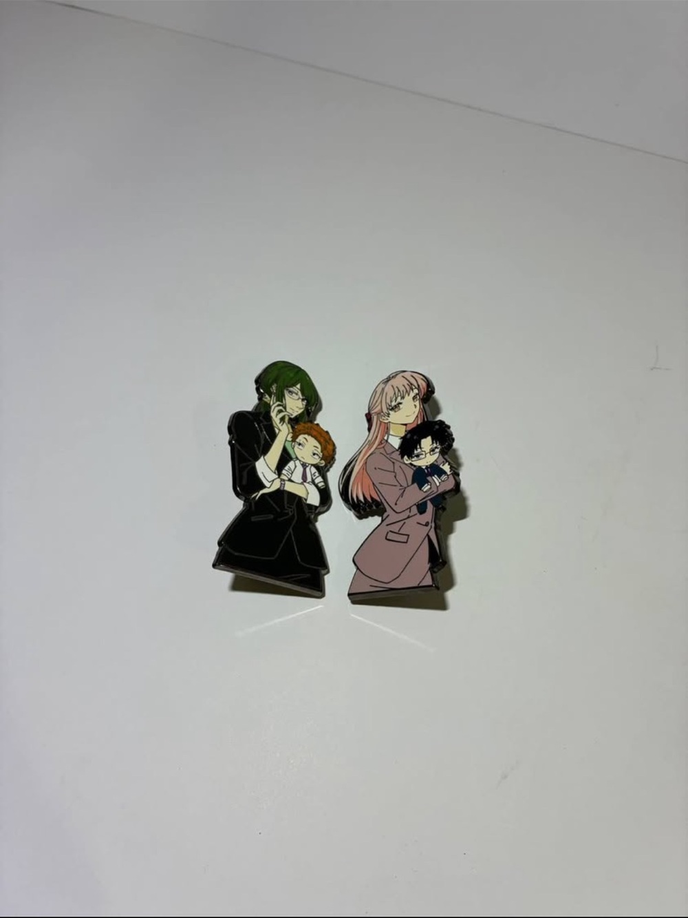 Fantasy Chibi  Wotakoi Enamel Pins - Hanako and Narumi